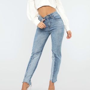 Fashion Nova Something Missing Boyfriend Jeans